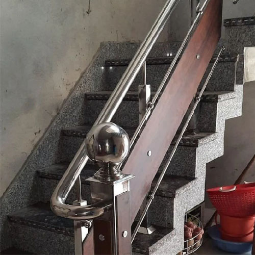 Stainless Steel Glass Staircase Railing